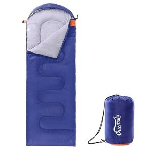 Kuzmaly Blue Sleeping Bag with Carrying Case